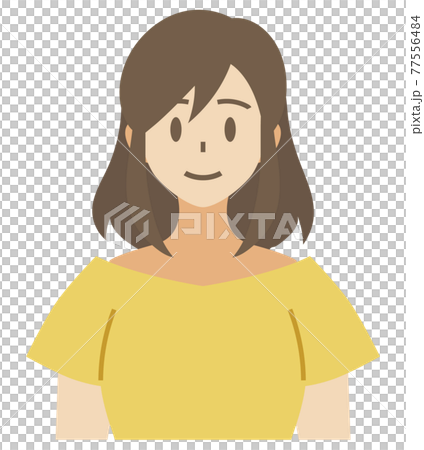 【家庭矢量圖素材】少婦/媽媽插畫【人物】 77556484