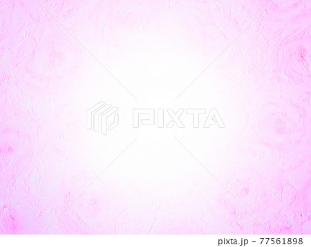 オイルパステルで描いた抽象画風バラの背景素材/桃色 中央から放射状に濃くなるグラデーション 横 他色有り オイルパステルで描いた抽象画風バラの背景素材/桃色 中央から放射状に濃くなるグラデーション 横 他色有り 77561898