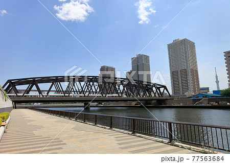 隅田川テラス　千住大橋付近 77563684