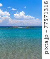 Faliraki beach in Rhodes island 77571316