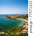 Beautiful Ladiko beach in Faliraki, Rhodes Greece 77571325