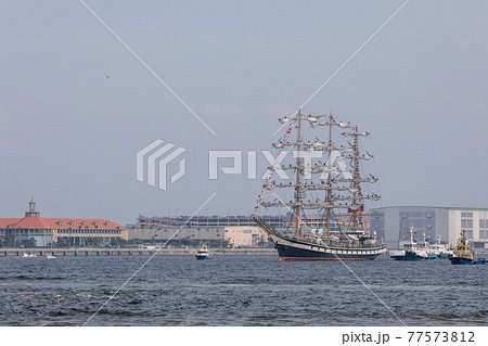 神戸帆船フェスティバル2017 ロシア帆船 パラダ 登檣礼 77573812