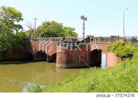 東京都葛飾区西水元の閘門橋 こうもんばし 東京都葛飾区西水元の閘門橋 こうもんばし 77574276