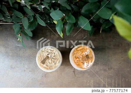 milk tea or thai tea or bubble tea milk tea or thai tea or bubble tea 77577174
