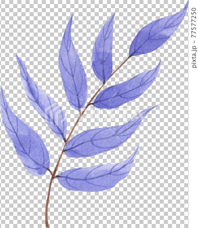 Flowers and landscape decor watercolor 77577250