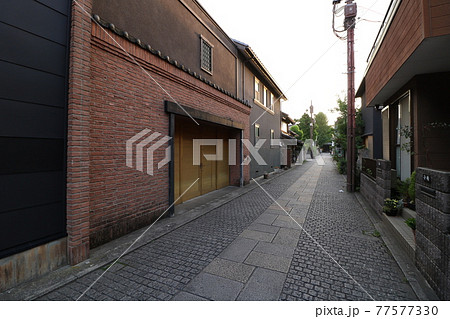埼玉県川越市の蔵造りの街並み 77577330