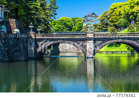 《東京都》皇居外苑・二重橋 77578382