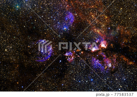 Outer space. Elements of this image furnished by NASA 77583537