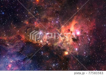 Outer space. Elements of this image furnished by NASA 77583563