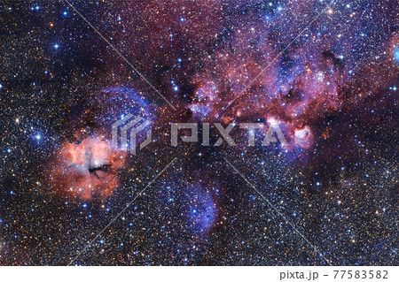 Awesome of endless cosmos. Elements of this image furnished by NASA Awesome of endless cosmos. Elements of this image furnished by NASA 77583582