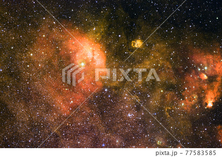 Outer space. Elements of this image furnished by NASA 77583585