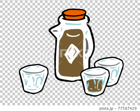 Tea bag pitcher and glass / ice drink 2 77587429