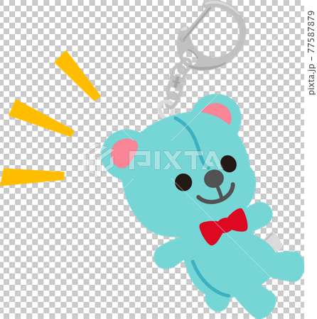 Bear mascot keychain Bear mascot keychain 77587879