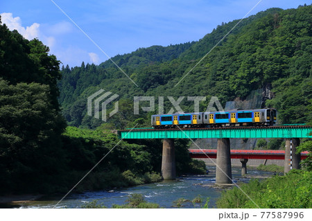 水郡線と久慈川 水郡線と久慈川 77587996