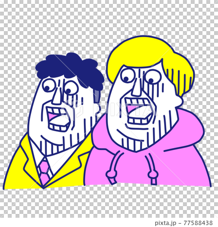 Shock face Shock face 77588438