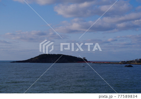 越前海岸の雄島 77589834