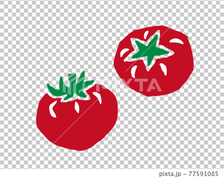Tomato retro illustration Tomato retro illustration 77591085
