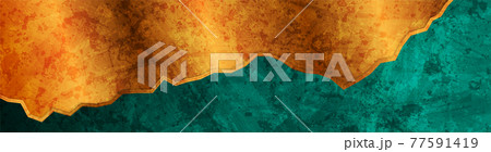 Green and golden grunge abstract material background Green and golden grunge abstract material background 77591419