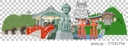 四国中国名所観光地集合 77591756