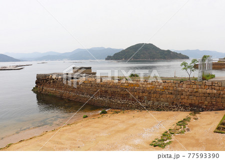 似島「旧軍用桟橋」 77593390