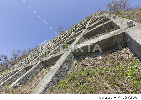 ロックボルト工法のフリーフレーム枠 77597368