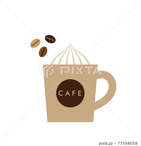 カフェモカのイメージイラスト 77598058