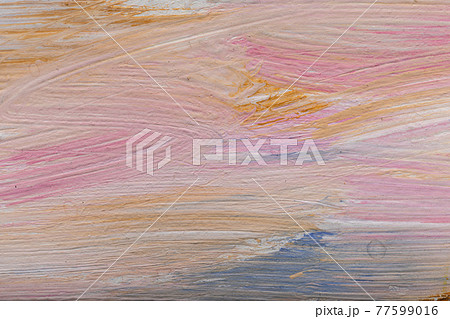 summer paint illustration. Abstract acrylic oil gouache paint background. Brush painting summer paint illustration. Abstract acrylic oil gouache paint background. Brush painting 77599016