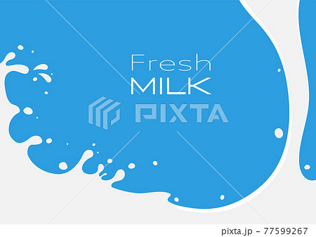 Pouring milk with splash abstract background vector illustration Pouring milk with splash abstract background vector illustration 77599267