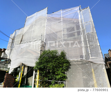 塗装工事現場 塗装工事現場 77600901