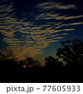 黄昏時の空 77605933