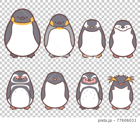 ペンギン8種類セット 77606031