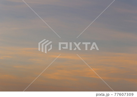 Twilight sky with clouds in the sun rises. Twilight sky with clouds in the sun rises. 77607309