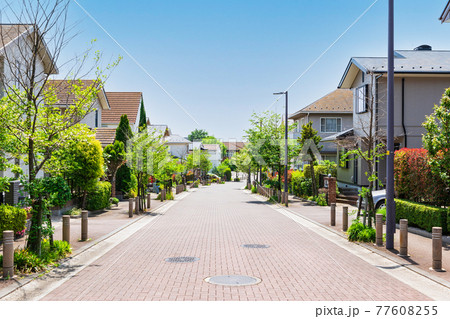 閑静な住宅街 無電柱化タウン 閑静な住宅街 無電柱化タウン 77608255