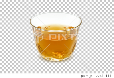グラス 麦茶 ほうじ茶 飲み物 イラスト リアル 77610111