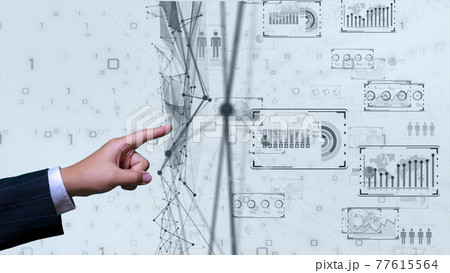 デジタル営業 在宅勤務 テレワーク IoTによる大都市のデジタル化 背景画像のイメージ デジタル営業 在宅勤務 テレワーク IoTによる大都市のデジタル化 背景画像のイメージ 77615564