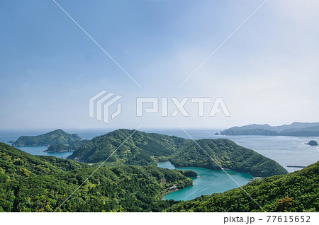 恋人の聖地 見江島展望台からの眺望(ハートの入り江) 恋人の聖地 見江島展望台からの眺望(ハートの入り江) 77615652