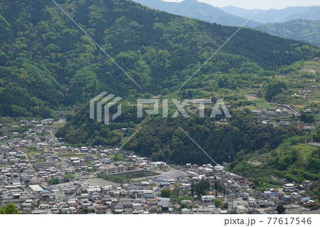 徳島池田町の町並み 徳島池田町の町並み 77617546