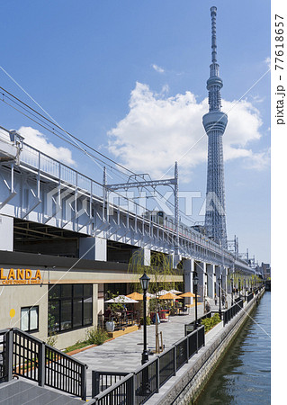 【東京都】都市風景 東京ミズマチ  77618657