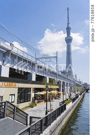 【東京都】都市風景 東京ミズマチ  77618658