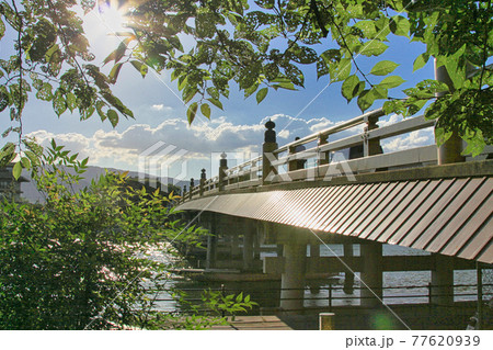 瀬田の唐橋 77620939