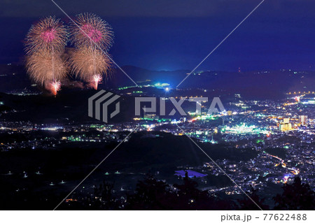 菜の花台から望む秦野たばこ祭 77622488