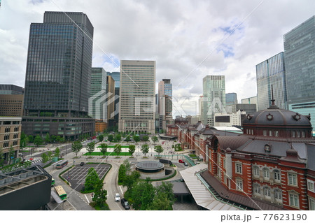 南口側から見た東京駅 南口側から見た東京駅 77623190