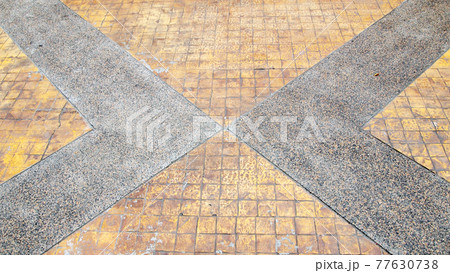 Brick footpath background Brick footpath background 77630738