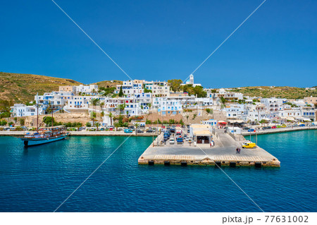 Adamantas Adamas harbor town of Milos island, Greece 77631002