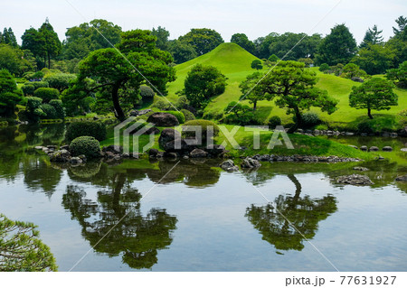 水前寺公園こと水前寺成趣園（熊本県熊本市中央区） 77631927