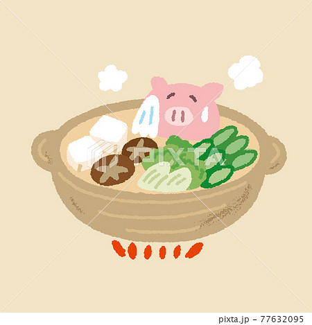 土鍋でしゃぶしゃぶになる豚だがお風呂感覚でほっこり 土鍋でしゃぶしゃぶになる豚だがお風呂感覚でほっこり 77632095