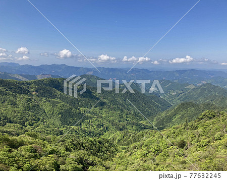 釈迦岳・御前岳登山「釈迦岳山頂の眺め」 釈迦岳・御前岳登山「釈迦岳山頂の眺め」 77632245