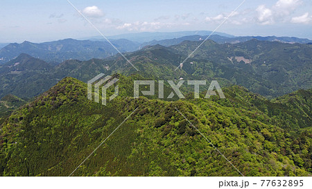 釈迦岳・御前岳登山「御前岳上空からのドローン空撮」 釈迦岳・御前岳登山「御前岳上空からのドローン空撮」 77632895