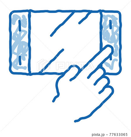 Game Console doodle icon hand drawn illustration 77633065