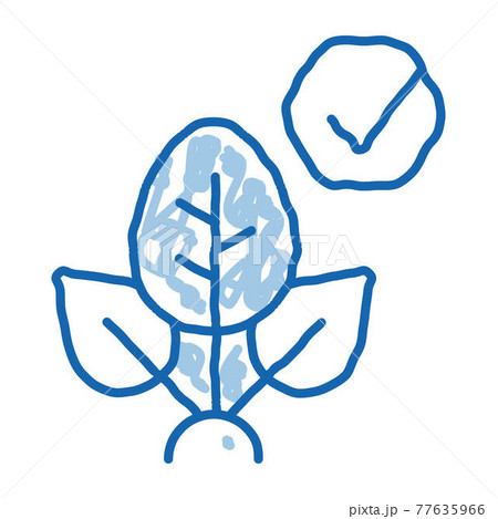 Plant Access Mark doodle icon hand drawn illustration Plant Access Mark doodle icon hand drawn illustration 77635966